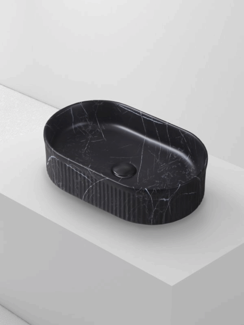 Lerac Diffusion Fabricant Meuble Salle De Bain 41 Vasque A Poser Marquina Mat 7559