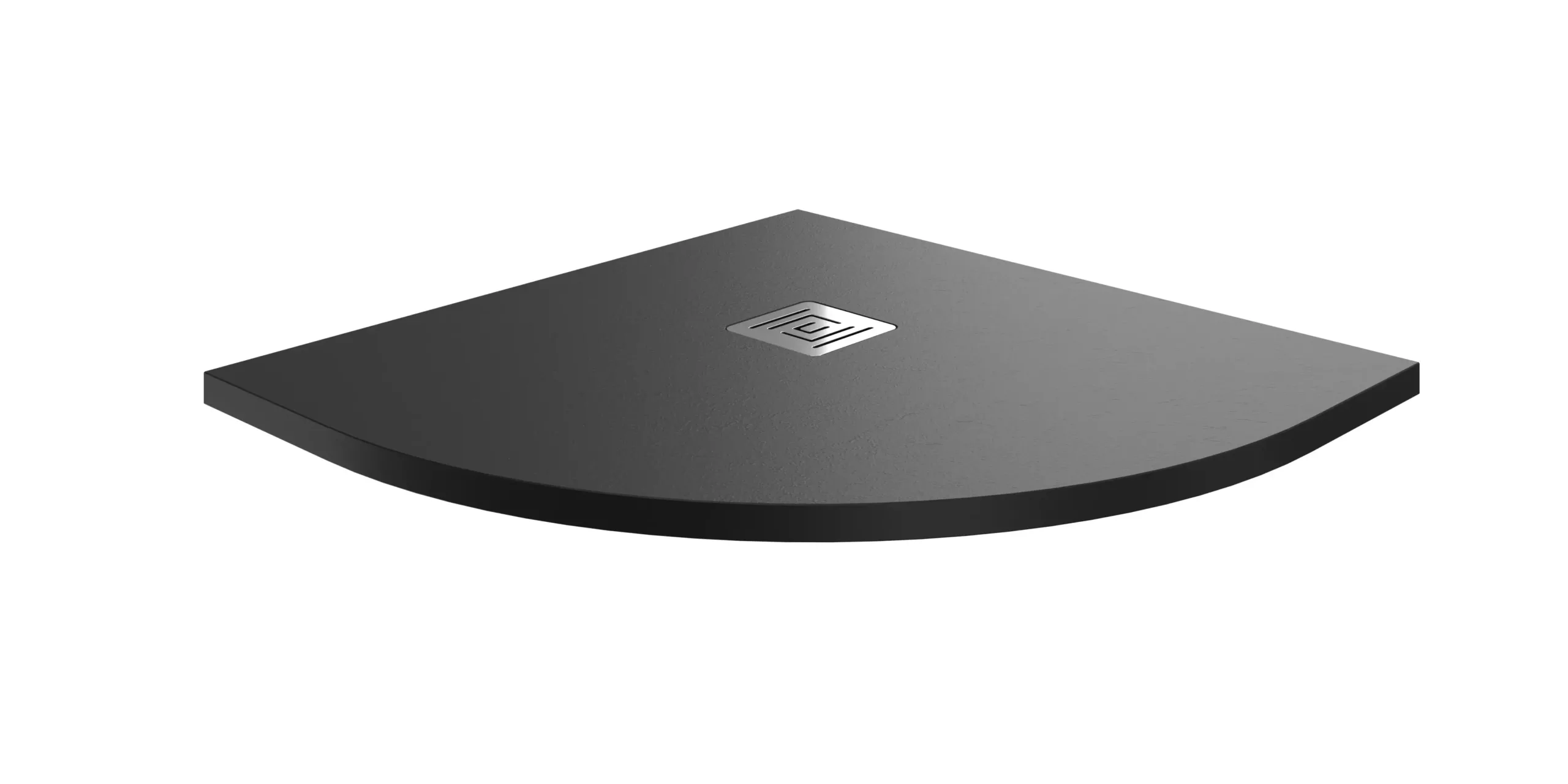 Receveur Ardesia Plus Semi-Circulaire Graphite
