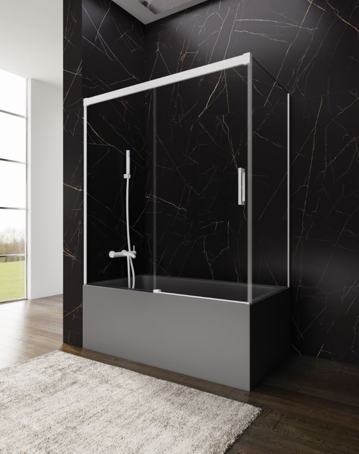 BASIC BAIGNOIRE 1F+1C + LATERALE FIXE 8MM – Image 5