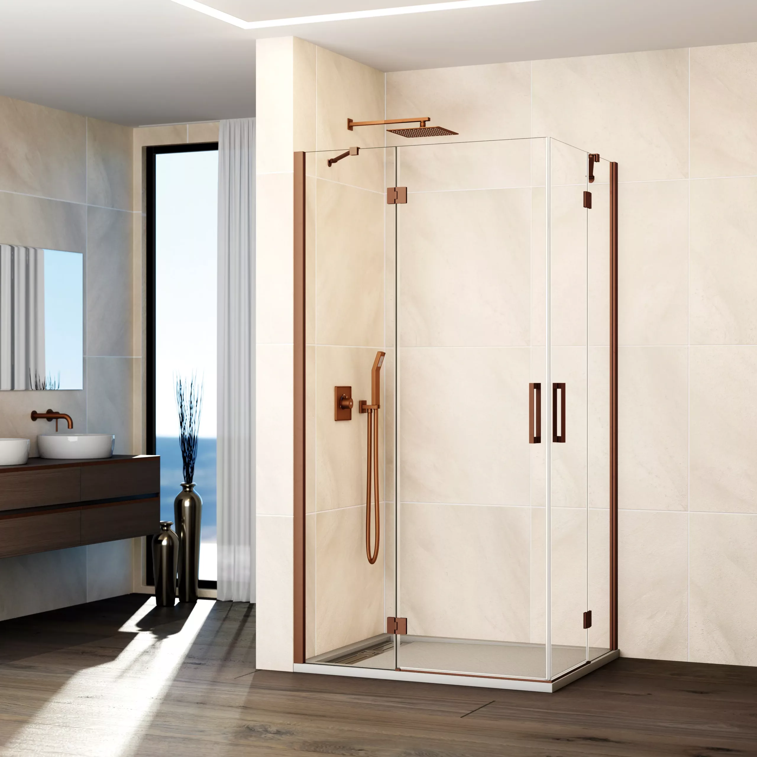 Lerac Diffusion Fabricant Meuble Salle De Bain GLASS CB COMBI H