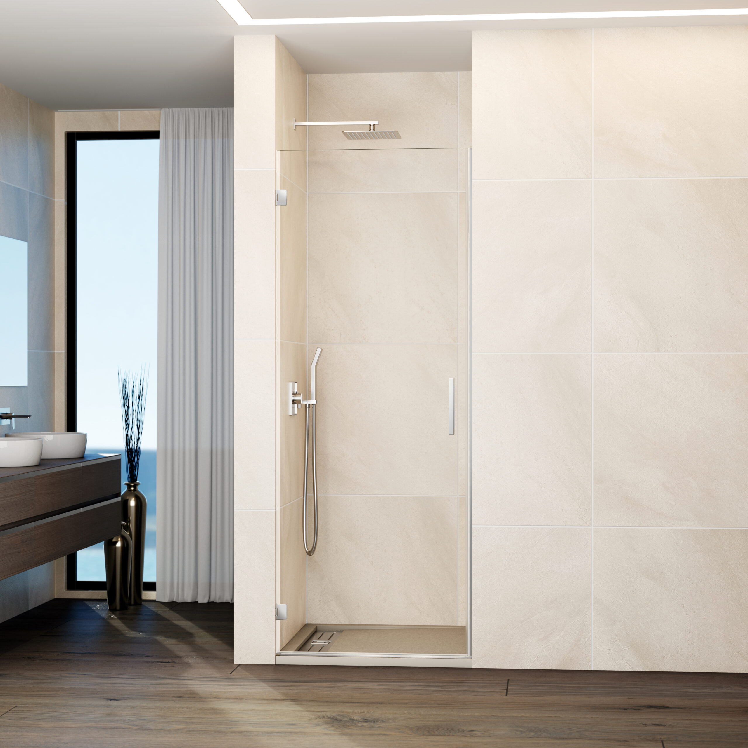 Lerac Diffusion Fabricant Meuble Salle De Bain GLASS CR COMBI 1