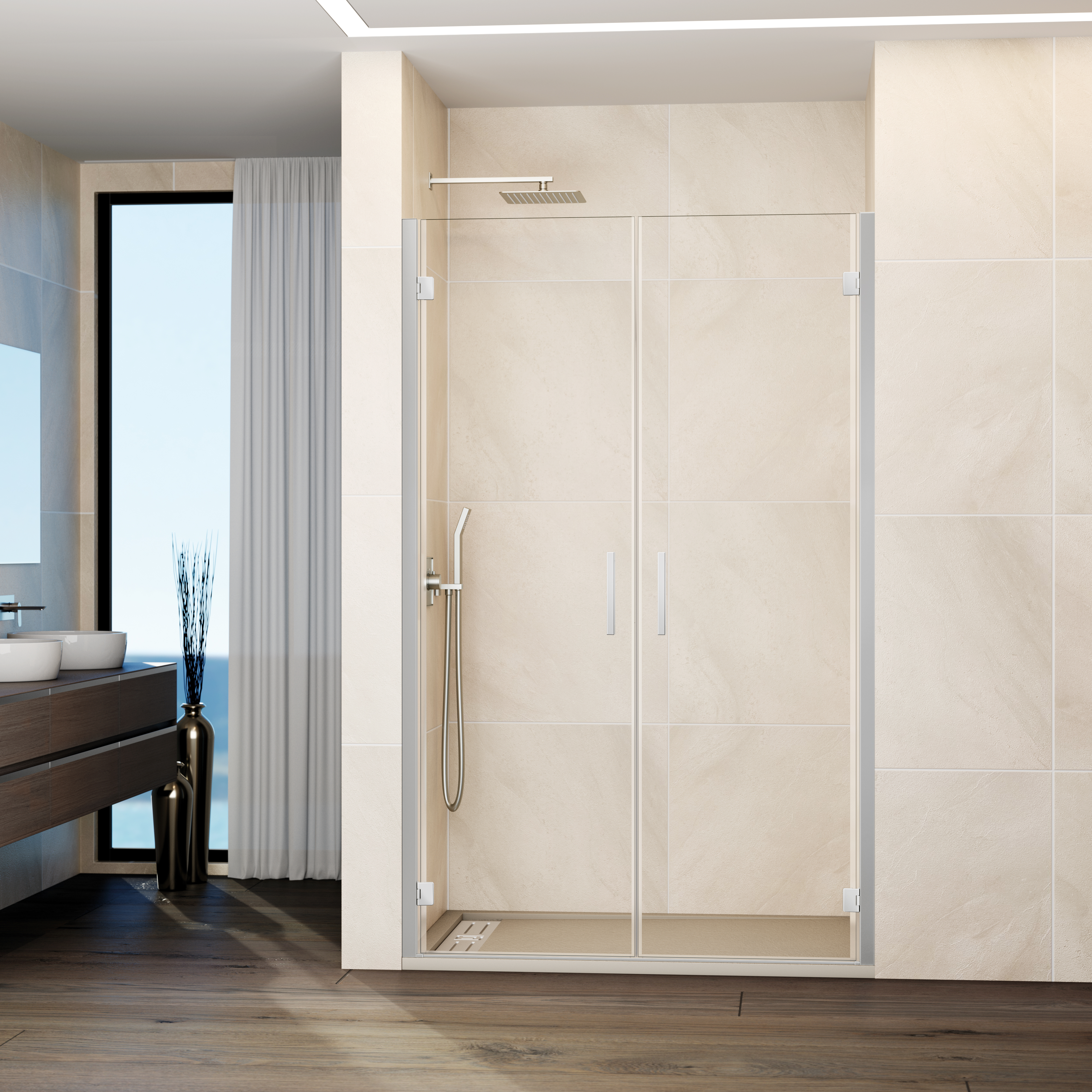 Lerac Diffusion Fabricant Meuble Salle De Bain GLASS CR COMBI I