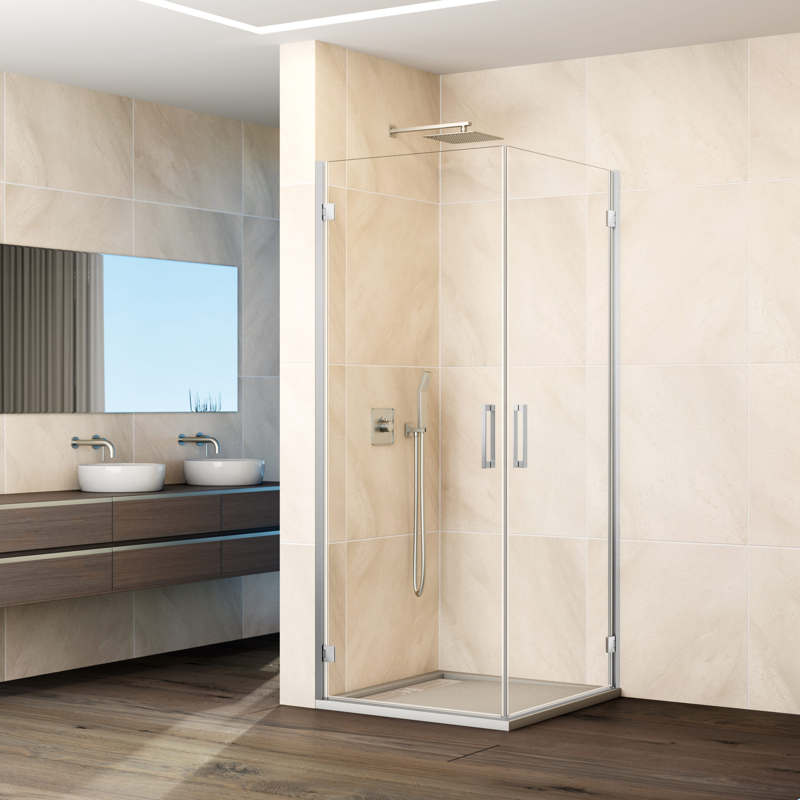 Lerac Diffusion Fabricant Meuble Salle De Bain GLASS CR COMBI K